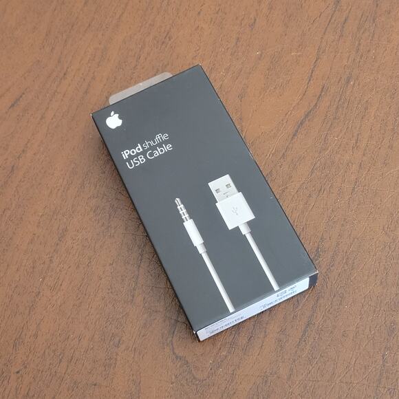 Apple iPod Shuffle USB Cable New sealed MC003AM/A.0 - Picture 1 of 7